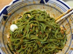 油泼面-秦君宝手擀菠菜面(金花路店)