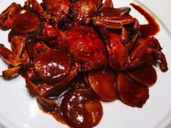 毛蟹炒年糕-屋里厢上海菜馆