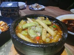 土豆茄子煲-土桥手掌鸡·26年灌县老味道(都江堰店)