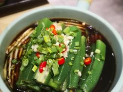 养生秋葵-羊来顺冰煮鲜羊铁锅烀羊肉(八卦岭店)