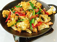 干锅花菜-海知道大连海鲜水饺(南山大冲店)