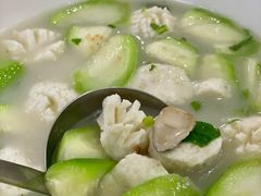 墨鱼丸子胜瓜汤-明香海鲜酒家(华强北店)