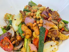 小脸大碗牛蛙干拌面-友达面馆(海珠店)