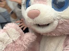 -小镇影院迪士尼小熊Duffy与他的朋友合影地