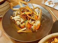 黄酒焗蟹-青桃餐厅