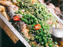 -探鱼·鲜青椒爽麻烤鱼(北京路天河城店)