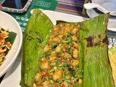 芭蕉叶烧鸡脚筋-呐咪傣园·云南菜(石厦店)