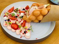 草莓鸡蛋仔-CHILLAX轻乐时(侨建·Hi City店)