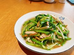 清炒水芹-得意楼蒸菜馆