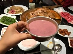 蓝莓米酒-猪啊牛呀羊啊铜盘烤肉(正大广场店)