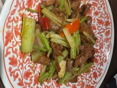 小炒黄牛肉-大客家院子餐厅(烟台山店)