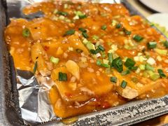 铁板包浆豆腐-绿茶餐厅(财富购物中心店)