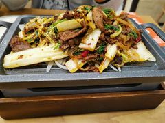 时蔬牛肉-英兰朝族饭店·英兰锅包肉(佳园路店)