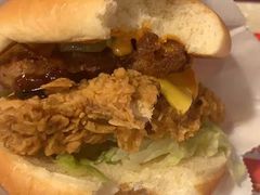 重磅双层鸡排堡人气明星餐兑换券-肯德基(张家港杨舍店)