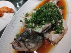 清蒸鲈鱼-王府井酒店(金桥港湾店)