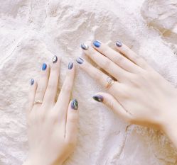 -手牵手美甲