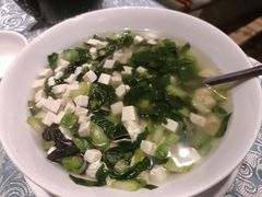 青菜豆腐汤-巴扎美食·新疆菜·西域歌舞表演餐厅(新疆大厦店)