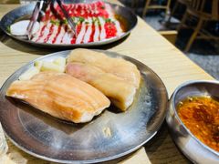 大蒜大肠-姜虎东白丁烤肉(苏州中心店)