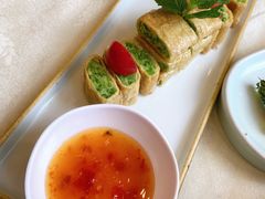 碧绿腐衣卷-聚鑫阁江浙菜·非遗传承技艺(青村帝华园店)