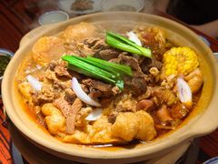 牛腩牛杂煲-沙胆彪炭炉牛杂煲(上海日月光广场店)