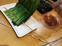 烤韭菜-云晓光头烧烤吧(川沙绿地店)