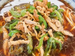 青椒肉丝汤面-潘德林茶社(新城河路店)