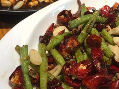 干煸豆角-禧福徕盆盆香川菜馆