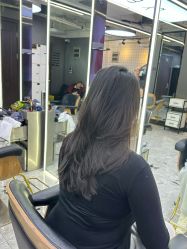 点击看大图 -藤野造型烫发染发