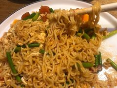 尖椒鸡蛋炒粉-黑家养生粥道馆(新世纪店)