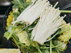 什菜拼盘-山珍鲜牛肉火锅本地老字号(汕中老店)