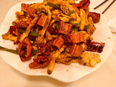 香辣茶树菇-福寿斋·老北京铜锅涮肉·烤鸭(顺义总店)