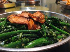 叉烧炒芥兰-农汤老店(顺联公园里店)