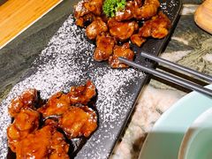 雪花糖醋里脊-绿茶餐厅
