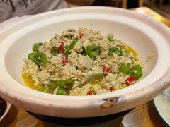 肉末炒臭豆腐-丁记盐蘸牛肉·新杭菜(河东路店)