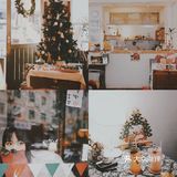 成都甜橙树｜大学城圣诞氛围复古西餐厅🎄