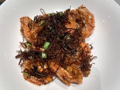 野山蒜油爆虾-老平安农家菜(平安店)