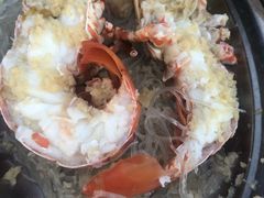 蒜蓉粉丝蒸龙虾-仙本那渔人码头餐厅