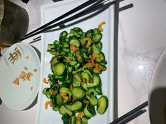 金钩海米炒脆瓜-船歌·鱼水饺青岛菜(正阳路店)