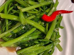 秘制虾酱炒空心菜-帕蓝·暹罗料理(曲阳店)