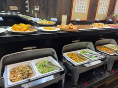 自助取餐区-素德轩素食餐厅(东港店)