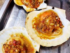 蒜蓉焗扇贝（熟蒜）3个-炒豆合作社(东四总店)