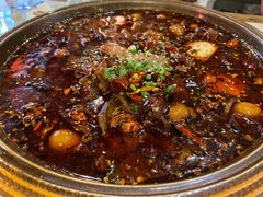 传统毛血旺-山城老堂口·1636重庆老菜(解放碑洪崖洞店)