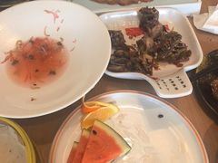 -海派美食·家宴海鲜青岛菜·石锅鲽鱼头(东方城店)