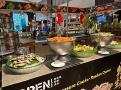 -广州希尔顿逸林酒店-OPEN開·全日制餐厅·海鲜·小火锅·自助餐(东风路店)