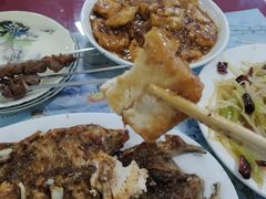 -北京龙庆四季香农家饭庄·灶台鱼·碳烤虹鳟鱼(龙庆峡店)