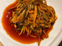 虫草花拌鸭丝-守柴炉烤鸭(科华中路王府井店)