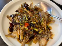香椿手撕黄花鱼-蓝港海鲜厨房(金水路店)