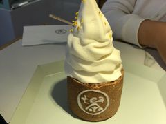 桂花冰淇淋-茶是一枝花泡茶店