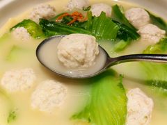 虫草水东芥兰捞鱼丸-馋遇江南·精致湖景雅宴(东方之门店)