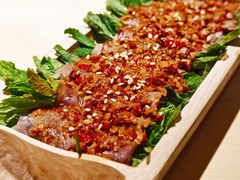 薄荷牛肉卷-一坐一忘云南菜(卓悦中心)